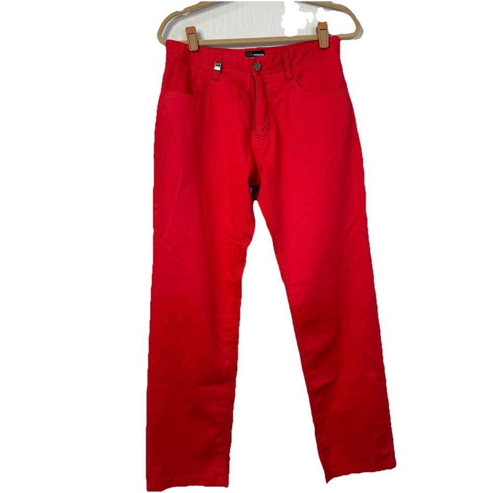 TR Tailored Recreation Premium‎ Stretch Red Pants Size US 30 EU46